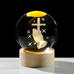 3D Cross Crystal Ball