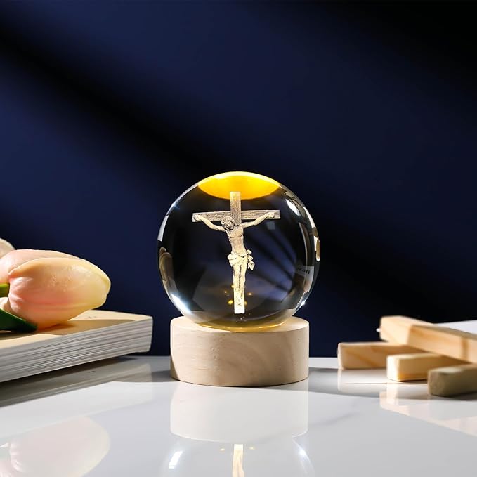 3D Cross Crystal Ball