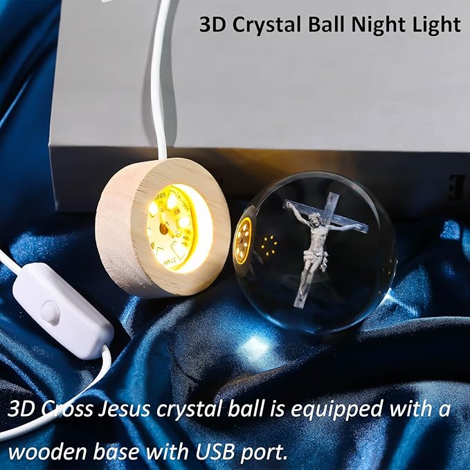 3D Cross Crystal Ball